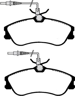 Raicam RA.0655.0 - Kit de plaquettes de frein, frein à disque cwaw.fr