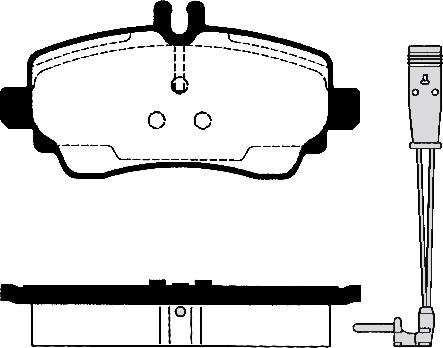 Raicam RA.0656.1 - Kit de plaquettes de frein, frein à disque cwaw.fr