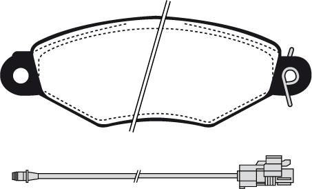 Raicam RA.0652.5 - Kit de plaquettes de frein, frein à disque cwaw.fr