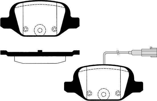 Raicam RA.0609.1 - Kit de plaquettes de frein, frein à disque cwaw.fr