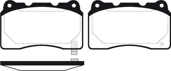 Raicam RA.0604.9 - Kit de plaquettes de frein, frein à disque cwaw.fr