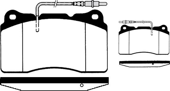 Raicam RA.0604.6 - Kit de plaquettes de frein, frein à disque cwaw.fr