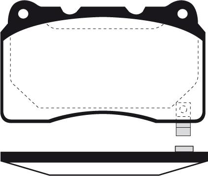 Valeo 606537 - Kit de plaquettes de frein, frein à disque cwaw.fr