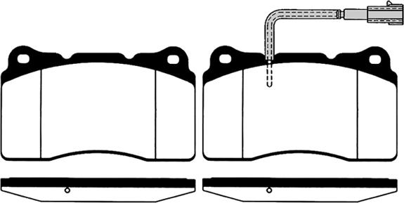 Raicam RA.0604.3 - Kit de plaquettes de frein, frein à disque cwaw.fr