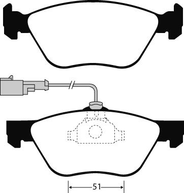 Raicam RA.0615.1 - Kit de plaquettes de frein, frein à disque cwaw.fr