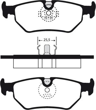 Raicam RA.0616.0 - Kit de plaquettes de frein, frein à disque cwaw.fr