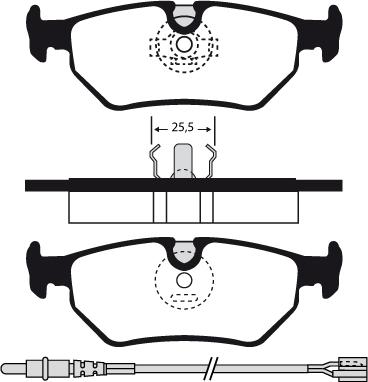 Raicam RA.0616.1 - Kit de plaquettes de frein, frein à disque cwaw.fr