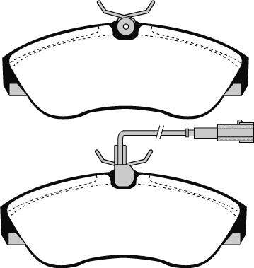 Raicam RA.0618.1 - Kit de plaquettes de frein, frein à disque cwaw.fr