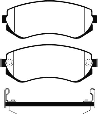 Raicam RA.0613.0 - Kit de plaquettes de frein, frein à disque cwaw.fr