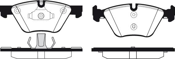 Raicam RA.0632.4 - Kit de plaquettes de frein, frein à disque cwaw.fr