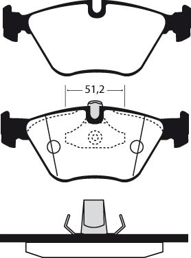 Raicam RA.0632.0 - Kit de plaquettes de frein, frein à disque cwaw.fr