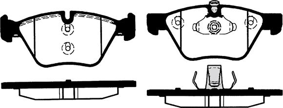 Raicam RA.0632.1 - Kit de plaquettes de frein, frein à disque cwaw.fr