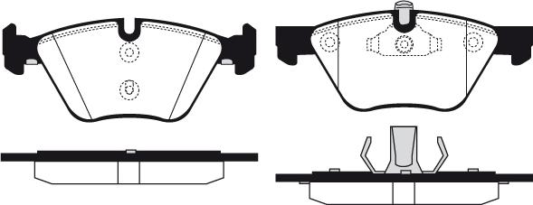 Raicam RA.0632.7 - Kit de plaquettes de frein, frein à disque cwaw.fr