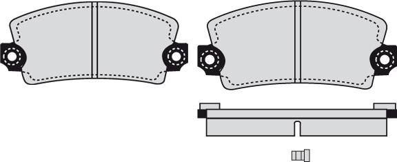 Raicam RA.0086.3 - Kit de plaquettes de frein, frein à disque cwaw.fr