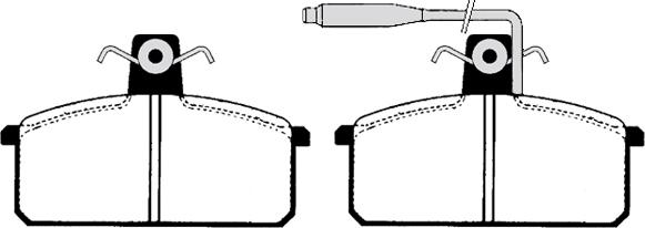 Raicam RA.0191.3 - Kit de plaquettes de frein, frein à disque cwaw.fr