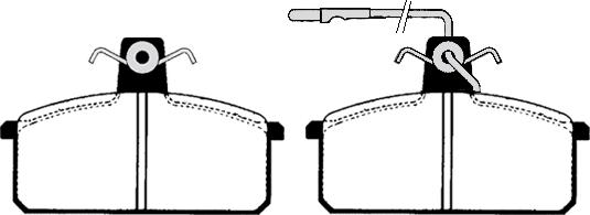 Raicam RA.0191.2 - Kit de plaquettes de frein, frein à disque cwaw.fr