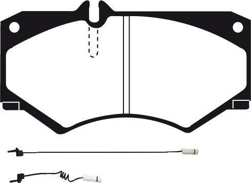 FTE BL1411B2 - Kit de plaquettes de frein, frein à disque cwaw.fr