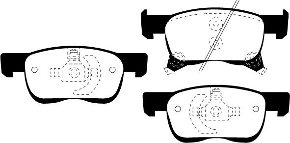 Raicam RA.0120.0 - Kit de plaquettes de frein, frein à disque cwaw.fr