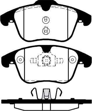 Raicam RA.0894.0 - Kit de plaquettes de frein, frein à disque cwaw.fr