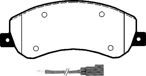 Raicam RA.0892.0 - Kit de plaquettes de frein, frein à disque cwaw.fr