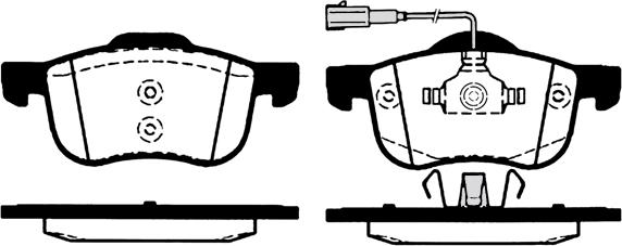 Raicam RA.0859.0 - Kit de plaquettes de frein, frein à disque cwaw.fr