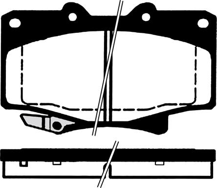 ATE 605745 - Kit de plaquettes de frein, frein à disque cwaw.fr