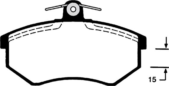 Raicam RA.0813.0 - Kit de plaquettes de frein, frein à disque cwaw.fr