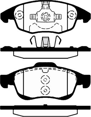 Raicam RA.0889.0 - Kit de plaquettes de frein, frein à disque cwaw.fr