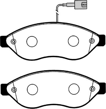 Raicam RA.0885.0 - Kit de plaquettes de frein, frein à disque cwaw.fr