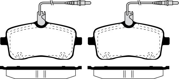 Raicam RA.0839.0 - Kit de plaquettes de frein, frein à disque cwaw.fr