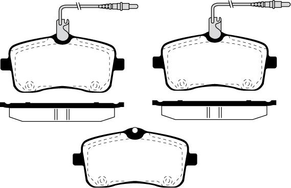 Raicam RA.0839.2 - Kit de plaquettes de frein, frein à disque cwaw.fr