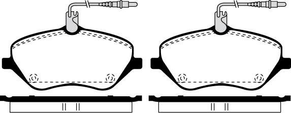 Raicam RA.0838.0 - Kit de plaquettes de frein, frein à disque cwaw.fr