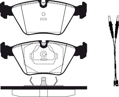 Raicam RA.0393.2 - Kit de plaquettes de frein, frein à disque cwaw.fr