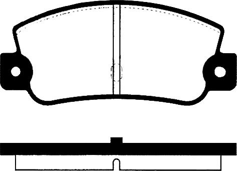 Valeo 670141 - Kit de plaquettes de frein, frein à disque cwaw.fr