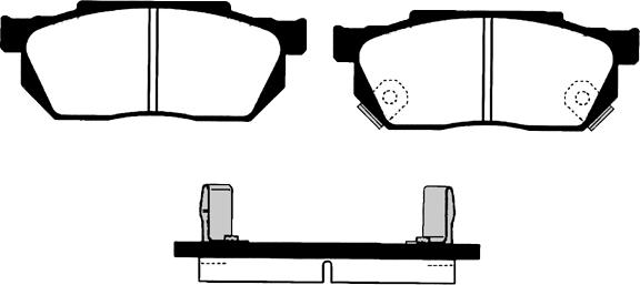 Raicam RA.0341.1 - Kit de plaquettes de frein, frein à disque cwaw.fr