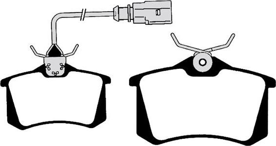 HELLA 8DB 355 010-361 - Kit de plaquettes de frein, frein à disque cwaw.fr