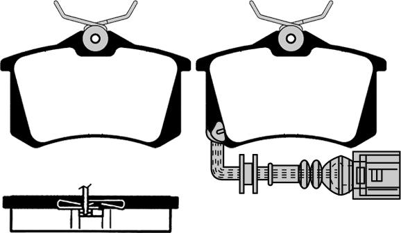 Raicam RA.0348.3 - Kit de plaquettes de frein, frein à disque cwaw.fr