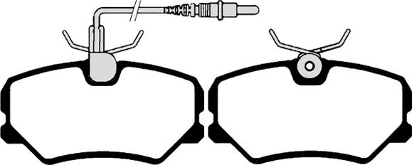 Raicam RA.0347.0 - Kit de plaquettes de frein, frein à disque cwaw.fr