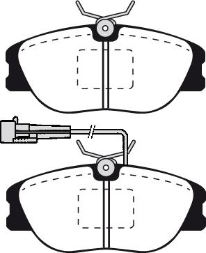 Raicam RA.0352.2 - Kit de plaquettes de frein, frein à disque cwaw.fr