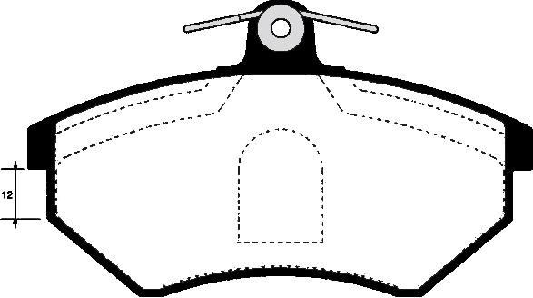 Raicam RA.0310.0 - Kit de plaquettes de frein, frein à disque cwaw.fr