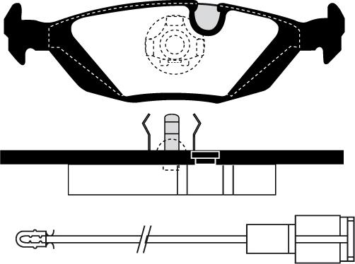 Raicam RA.0311.2 - Kit de plaquettes de frein, frein à disque cwaw.fr