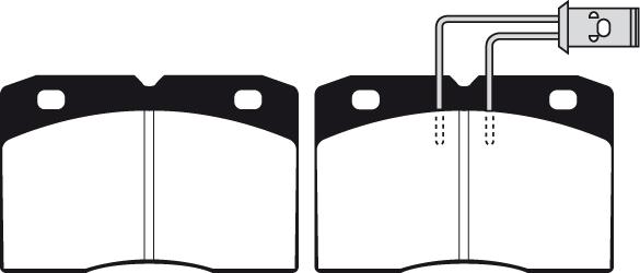 Raicam RA.0339.1 - Kit de plaquettes de frein, frein à disque cwaw.fr