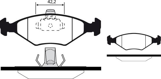 Raicam RA.0331.6 - Kit de plaquettes de frein, frein à disque cwaw.fr