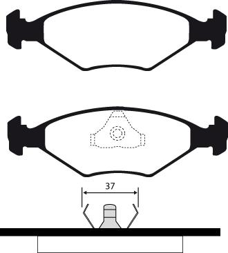 Raicam RA.0331.1 - Kit de plaquettes de frein, frein à disque cwaw.fr