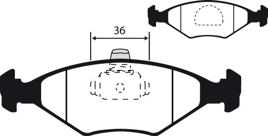 Raicam RA.0331.8 - Kit de plaquettes de frein, frein à disque cwaw.fr