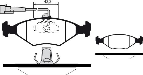 Raicam RA.0331.7 - Kit de plaquettes de frein, frein à disque cwaw.fr