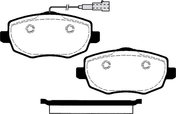 Raicam RA.0332.2 - Kit de plaquettes de frein, frein à disque cwaw.fr