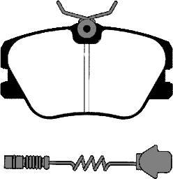 Raicam RA.0322.0 - Kit de plaquettes de frein, frein à disque cwaw.fr