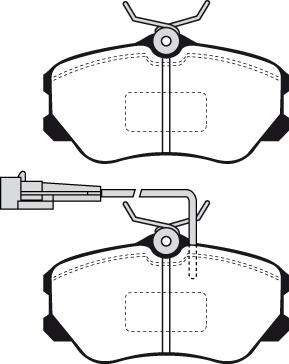 Raicam RA.0372.0 - Kit de plaquettes de frein, frein à disque cwaw.fr