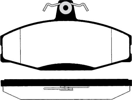 Raicam RA.0258.0 - Kit de plaquettes de frein, frein à disque cwaw.fr